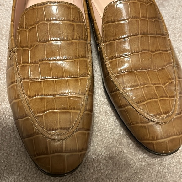 J. Crew Academy croc embossed leather loafer - Picture 2 of 4
